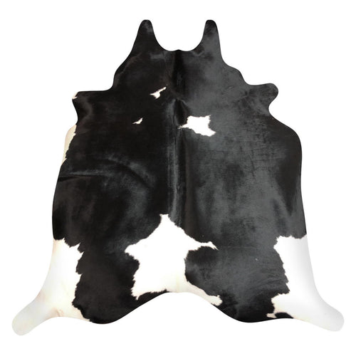Natural Brazilian Espresso & Ivory Cowhide | Large