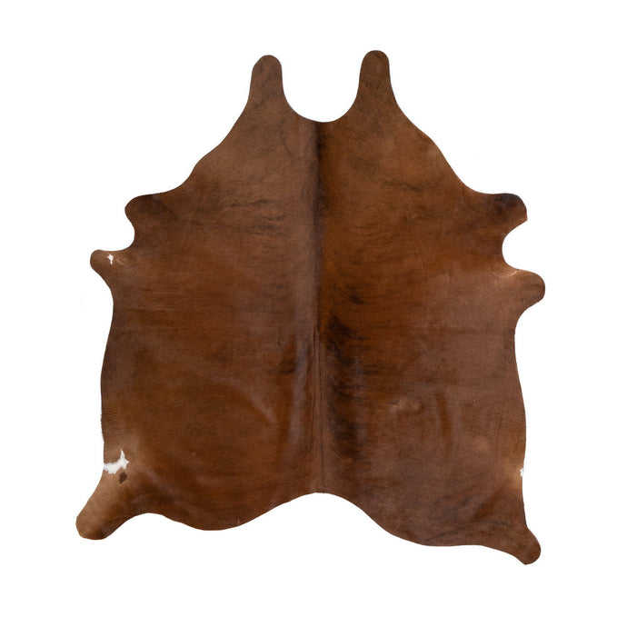 Natural Brazilian Cowhide Rug -  Mocha & Espresso