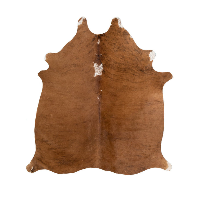 Natural Brazilian Cowhide Rug -  Mocha, Espresso & Ivory