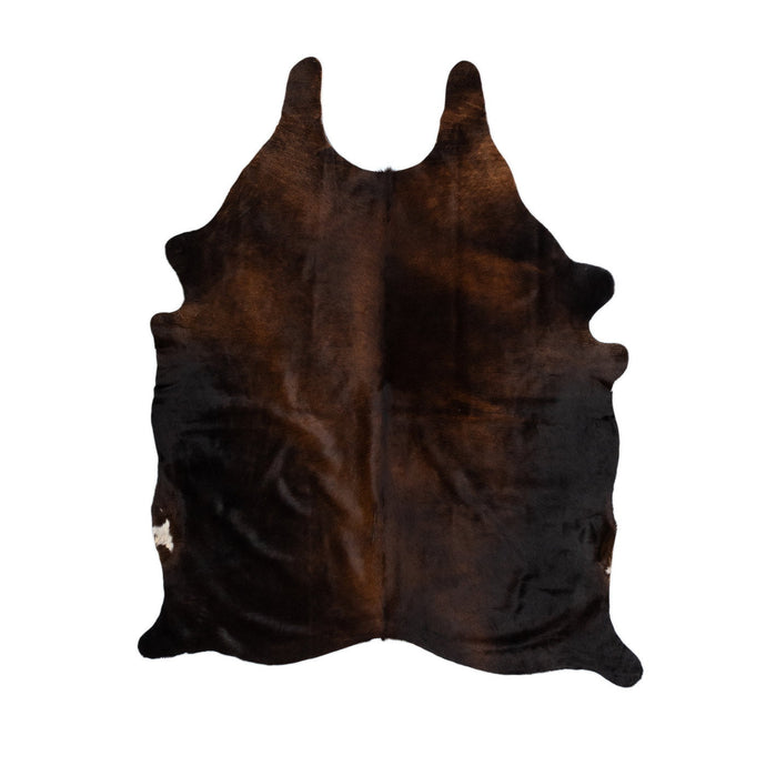 Natural Brazilian Cowhide Rug -  Espresso & Mocha