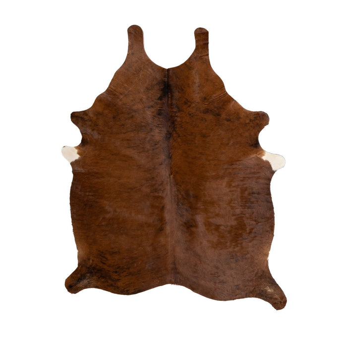 Natural Brazilian Cowhide Rug -  Mocha, Espresso & Ivory