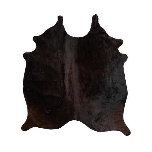 Natural Brazilian Cowhide Rug -  Espresso