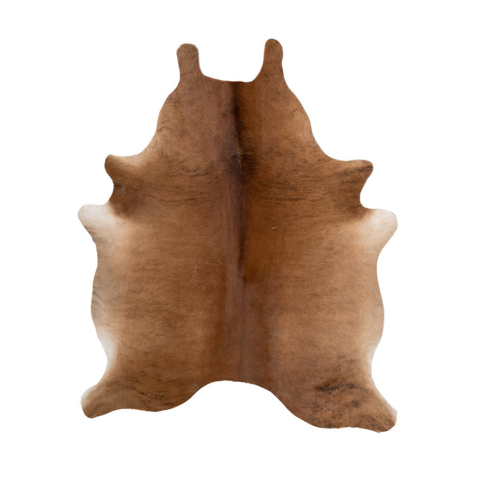 Natural Brazilian Cowhide Rug -  Caramel & Chocolate