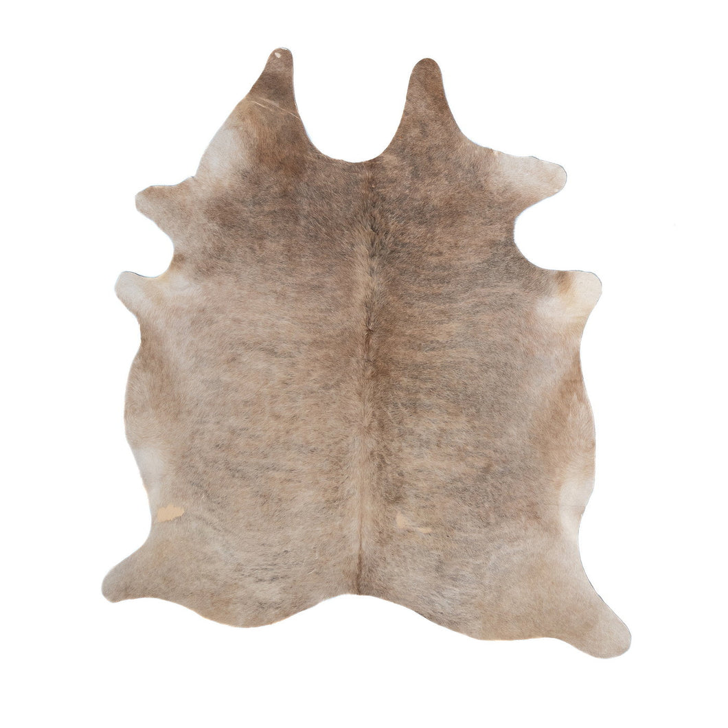 Natural Brazilian Cowhide Rug -  Beige & Taupe