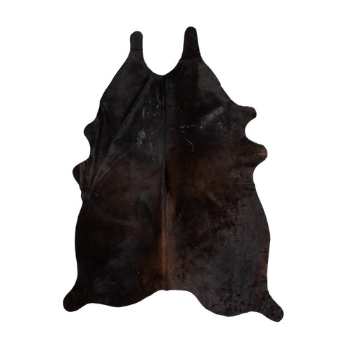 Natural Brazilian Cowhide Rug -  Espresso & Mocha
