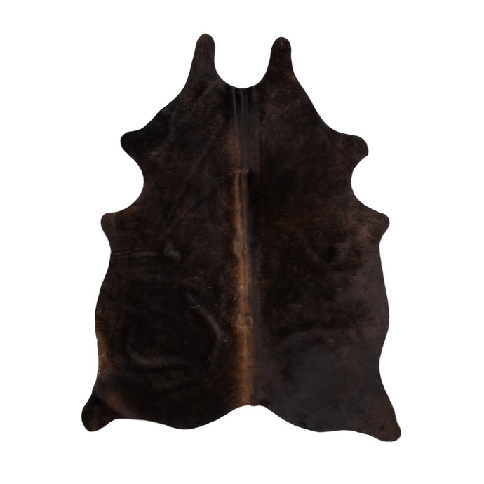 Natural Brazilian Cowhide Rug -  Espresso & Mocha