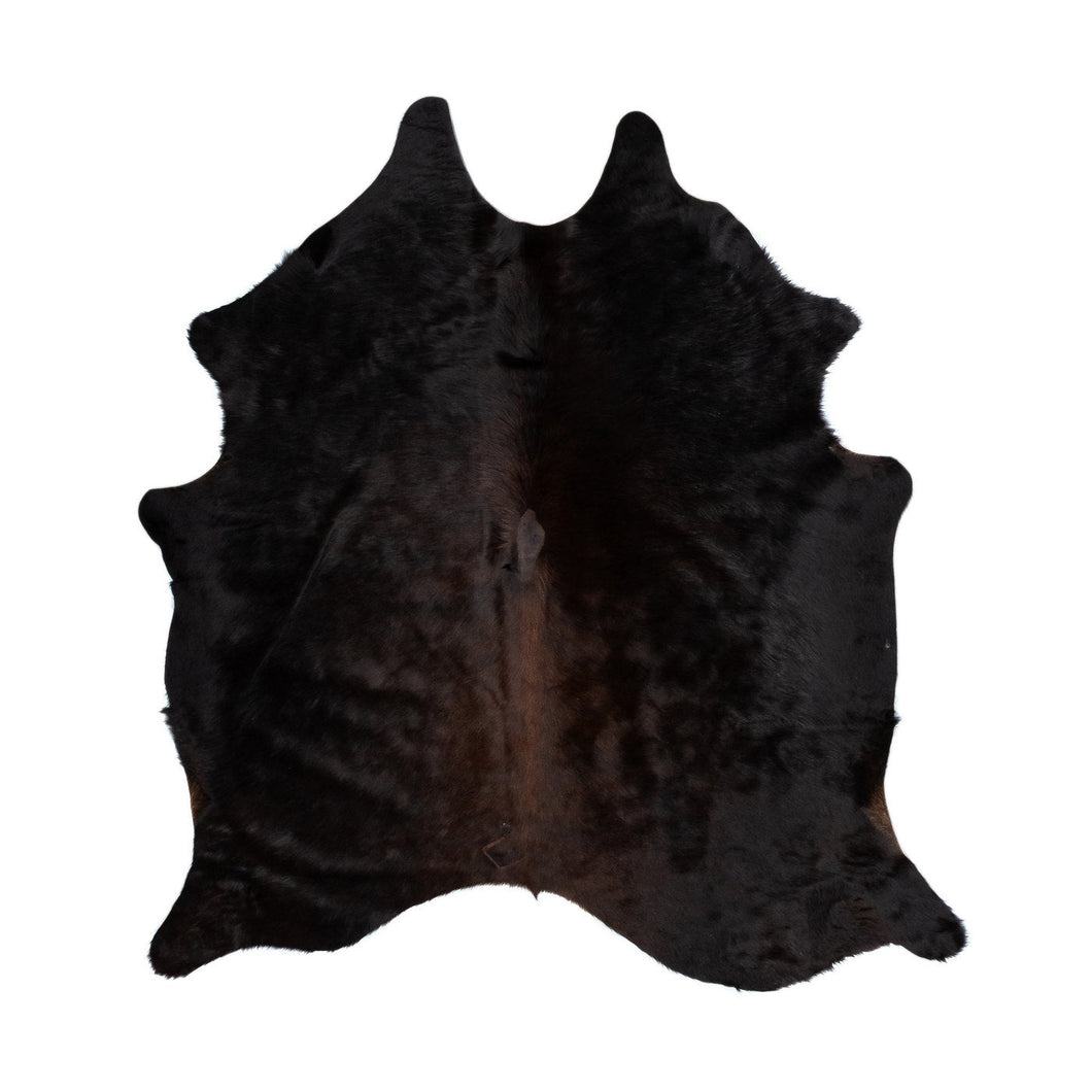Natural Brazilian Cowhide Rug -  Espresso & Mocha