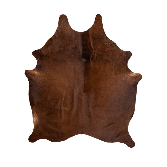 Natural Brazilian Cowhide Rug -  Mocha & Chocolate