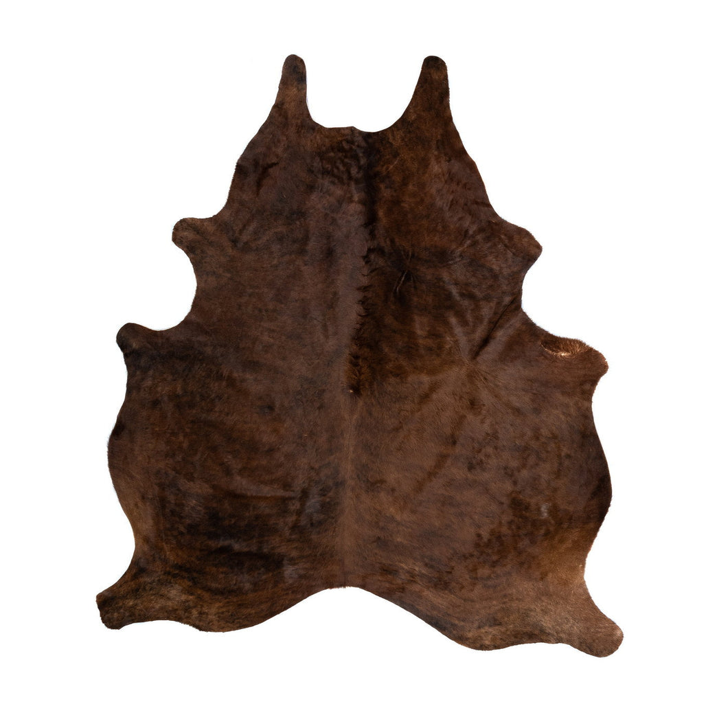 Natural Brazilian Cowhide Rug -  Mocha & Espresso